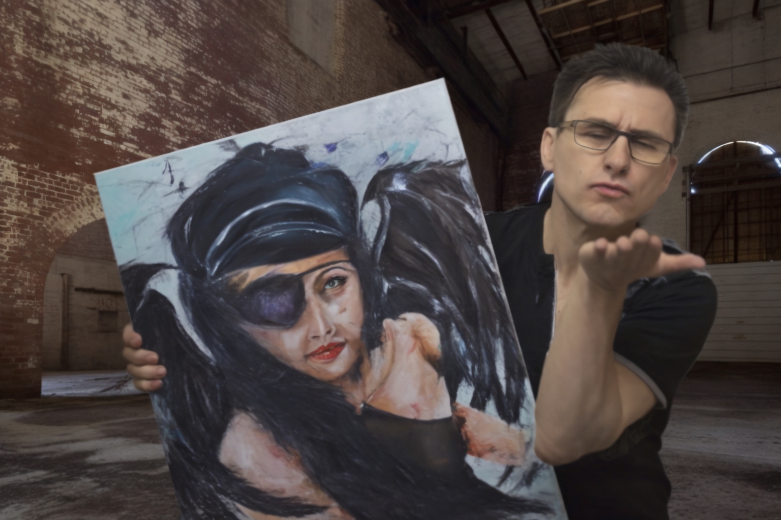 Harri Spietz, Fine Artist mit dem Bild Dark Angel